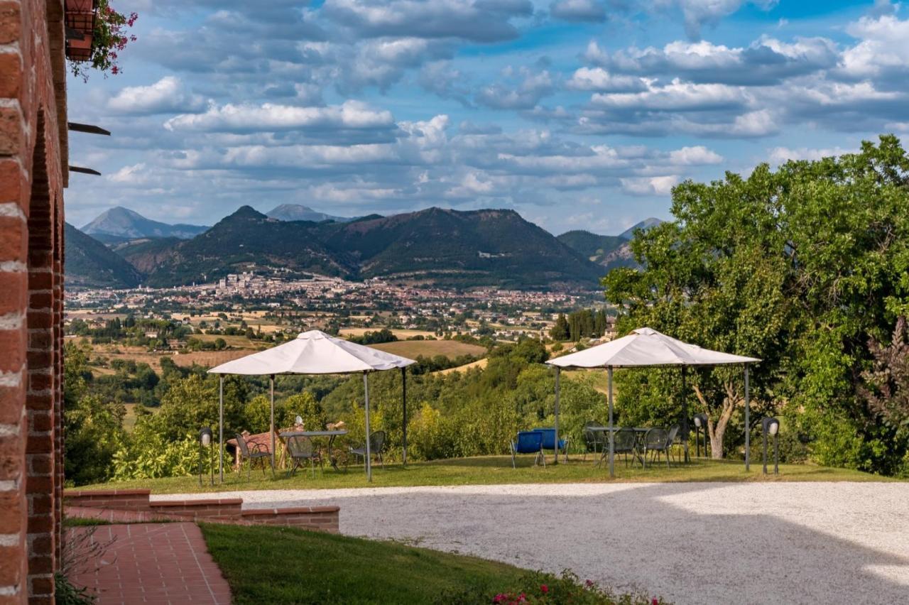 Agriturismo Casalta Gubbio Bagian luar foto