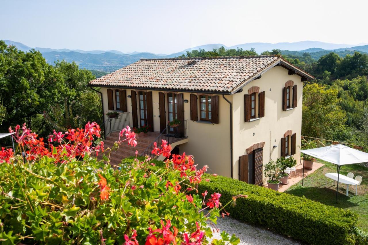 Agriturismo Casalta Gubbio Bagian luar foto